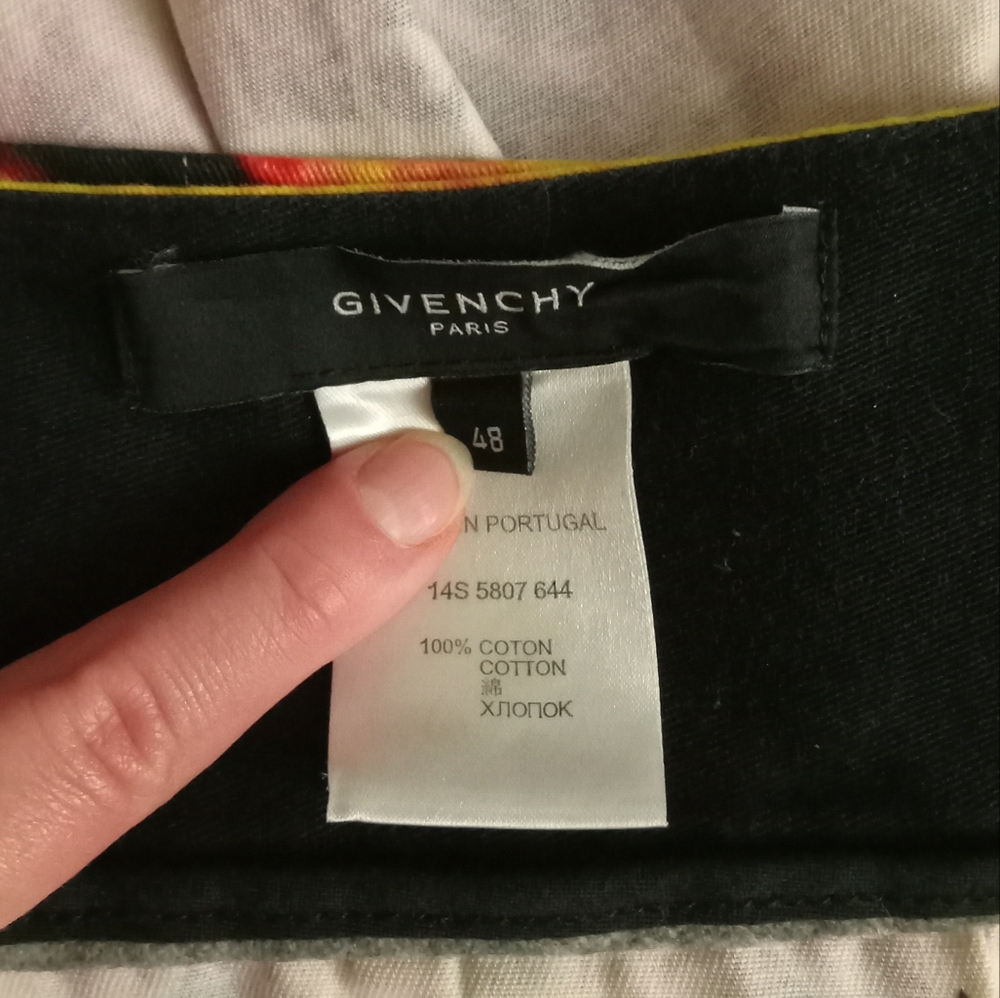 🔥 size 10 GIVENCHY Pleated Skirt FIRE Print - Picture 10 of 11